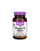 Вітамін D3 5000 МО | 60 кап Bluebonnet Nutrition 20202032