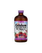 Жидкий кальций и магний цитрат + Д3 вкус ягод | 472 мл Bluebonnet Nutrition 20202058