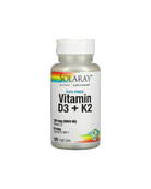 Витамин D3 + K2 | 120 кап Solaray 20202252