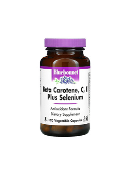 Бета-каротин C, E + селен | 120 кап Bluebonnet Nutrition 20202017