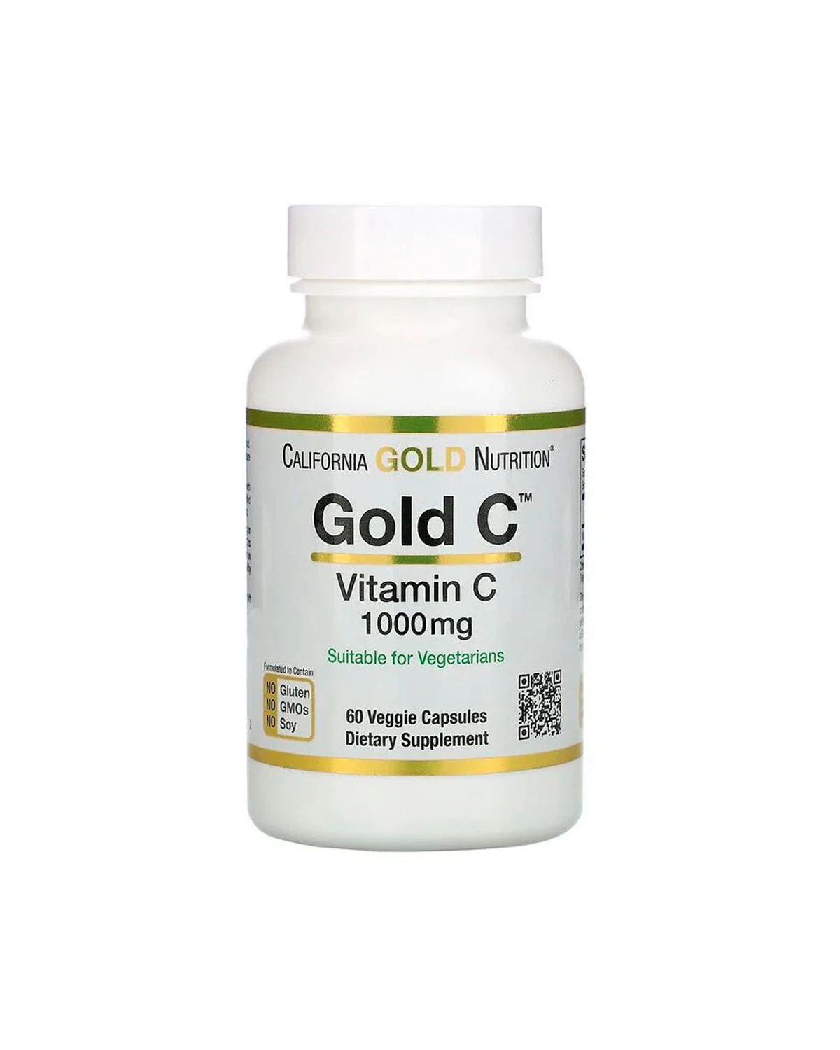 Витамин C 1000 мг | 60 кап California Gold Nutrition 20190352