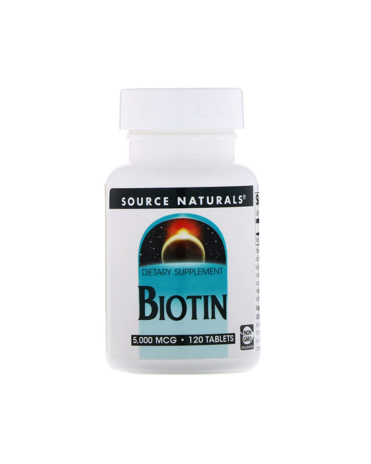 Біотин 5 мг | 120 таб Source Naturals 20200019