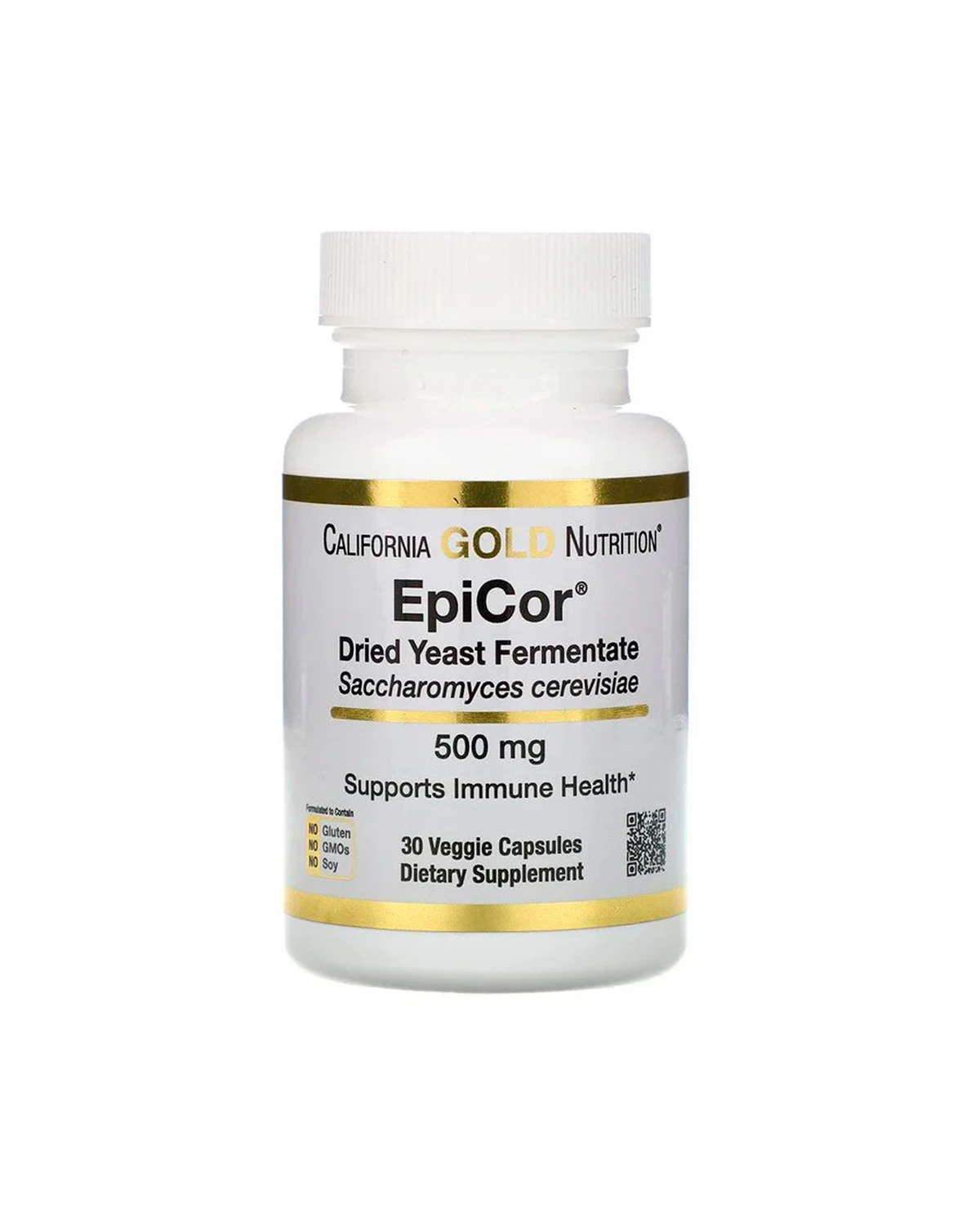 Епікор 500 мг | 30 кап California Gold Nutrition 20200083