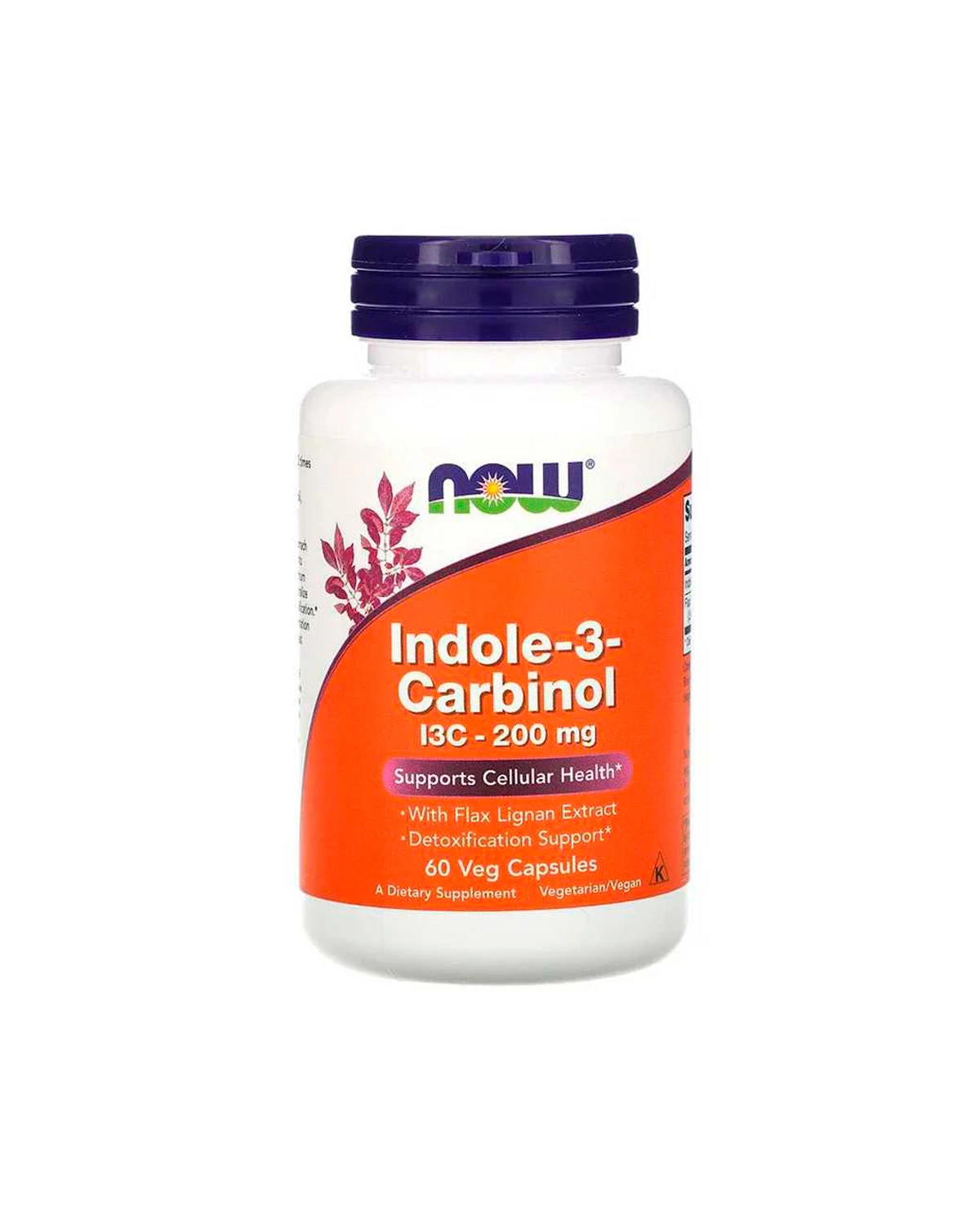 Індол-3-карбінол 200 мг | 60 кап Now Foods 20200094