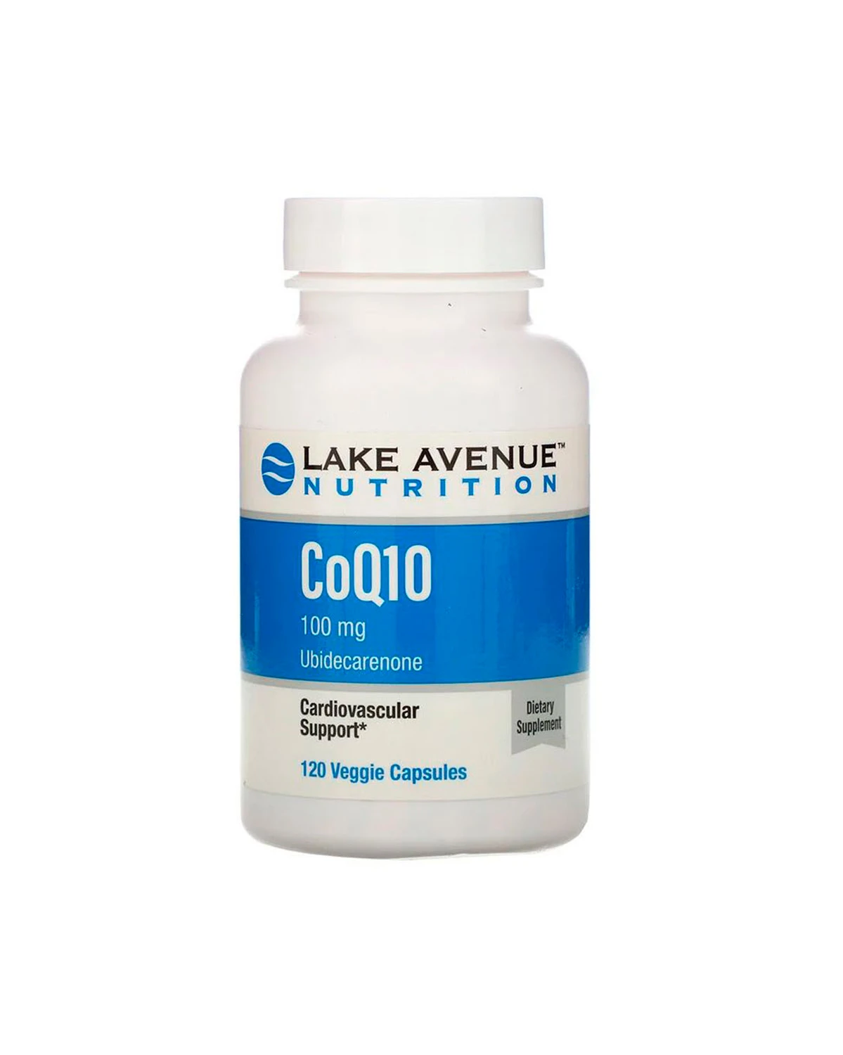 Коензим Q10 100 мг | 120 кап Lake Avenue Nutrition 20200113
