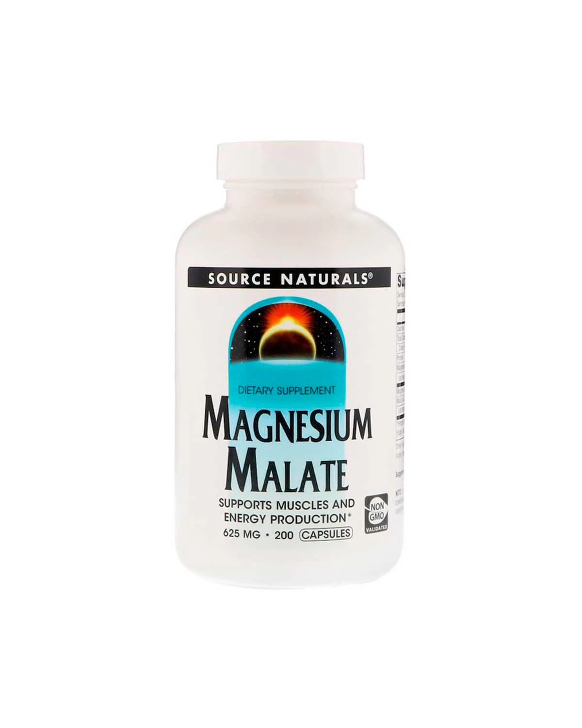 Магній малат 625 мг | 200 кап Source Naturals 20200146