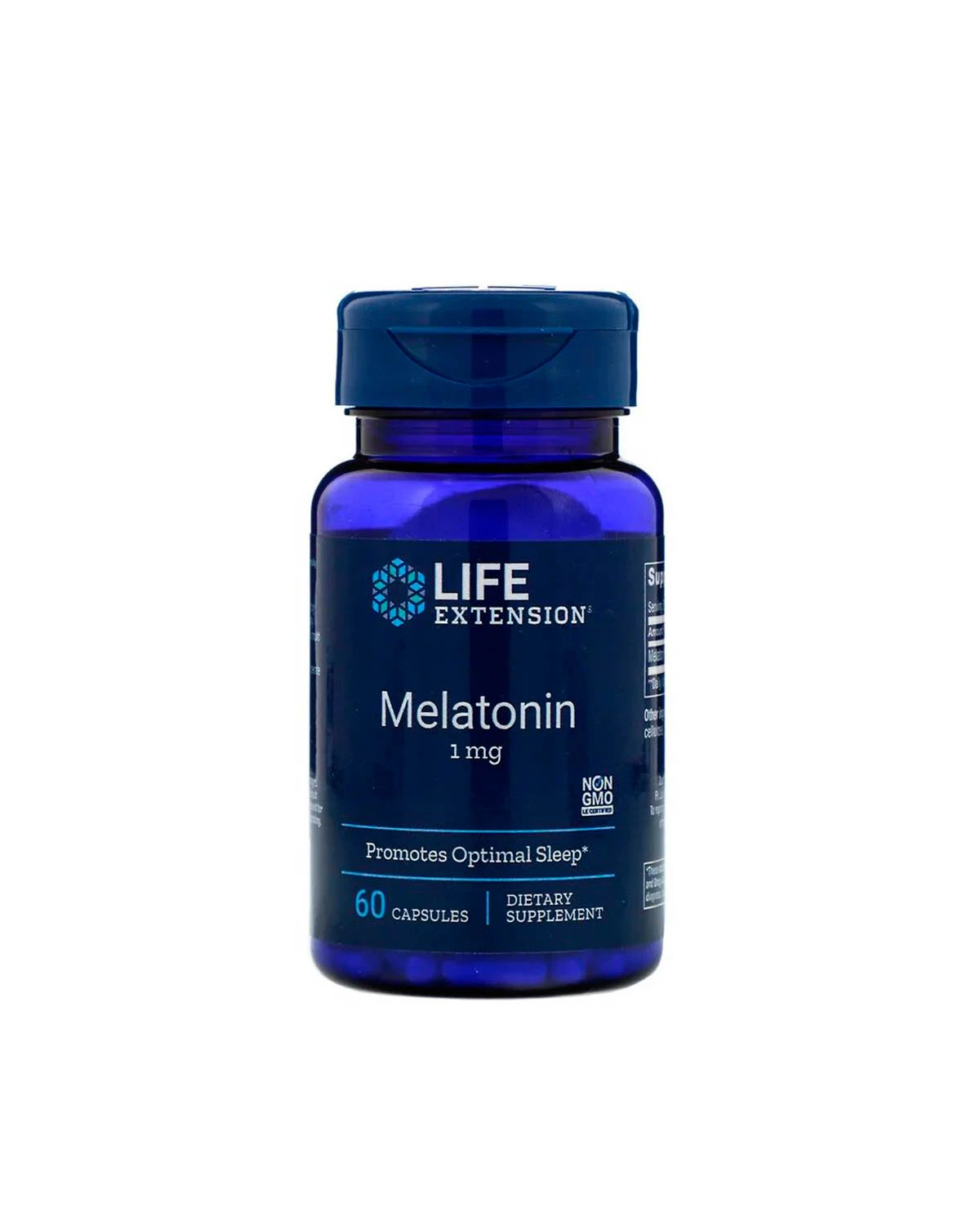 Мелатонін 1 мг |60 кап Life Extension 20200152
