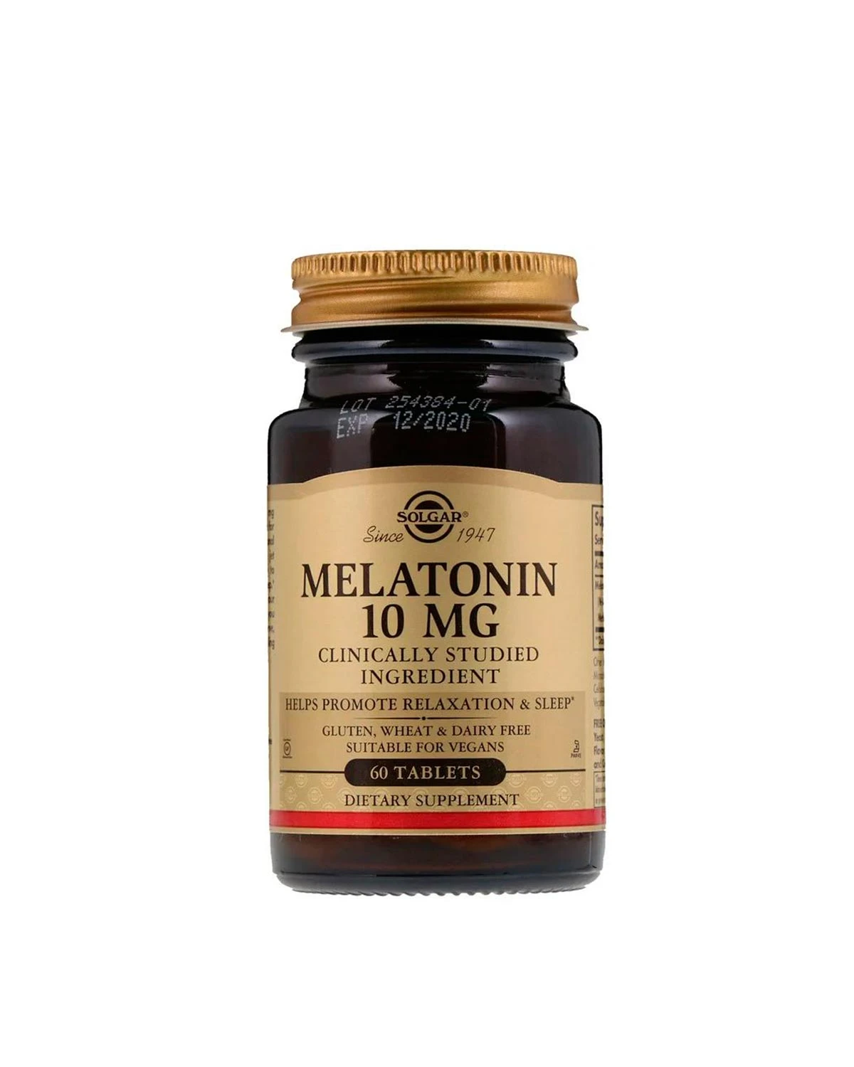 Мелатонін 10 мг | 60 таб Solgar 20200153