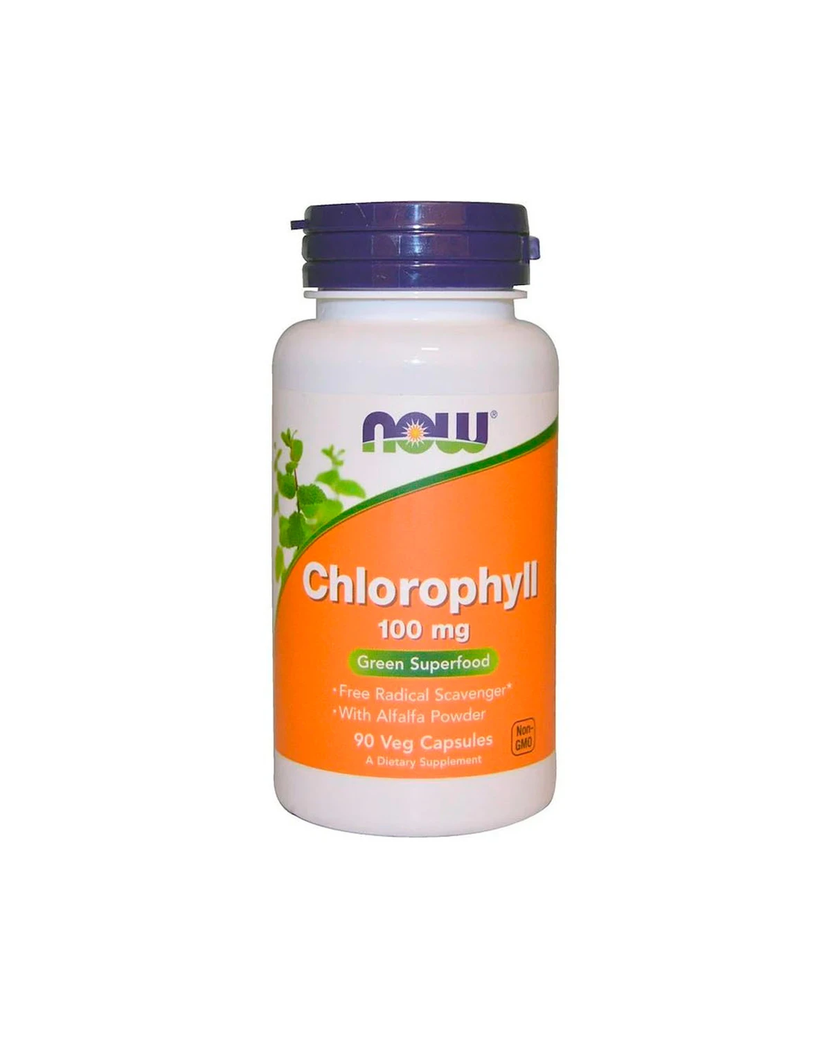 Хлорофіл 100 мг | 90 кап Now Foods 20200317