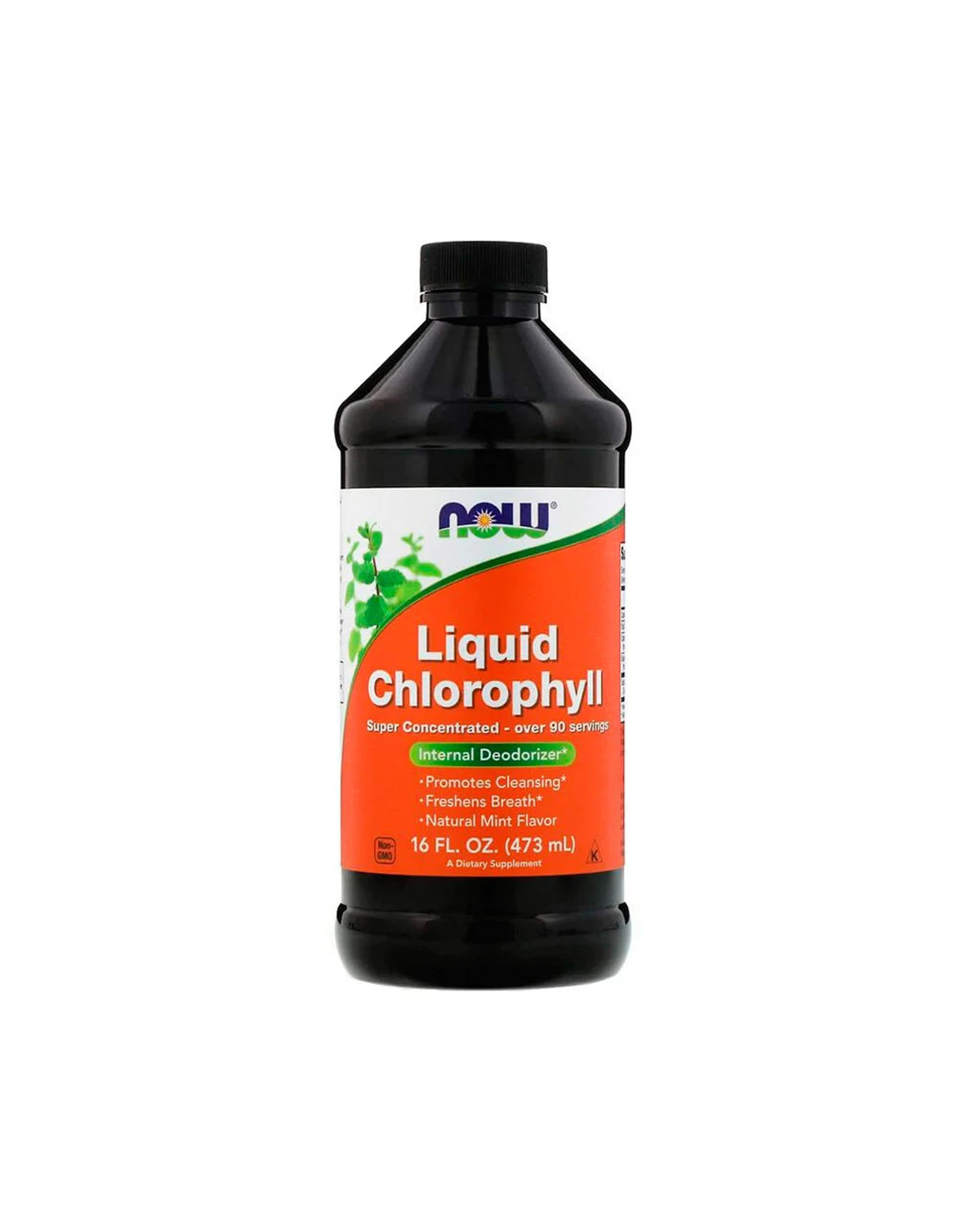 Рідкий хлорофіл | 473 мл Now Foods 20200319