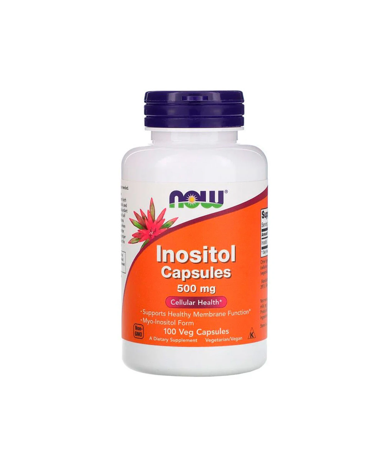 Інозитол 500 мг | 100 кап Now Foods 20200371