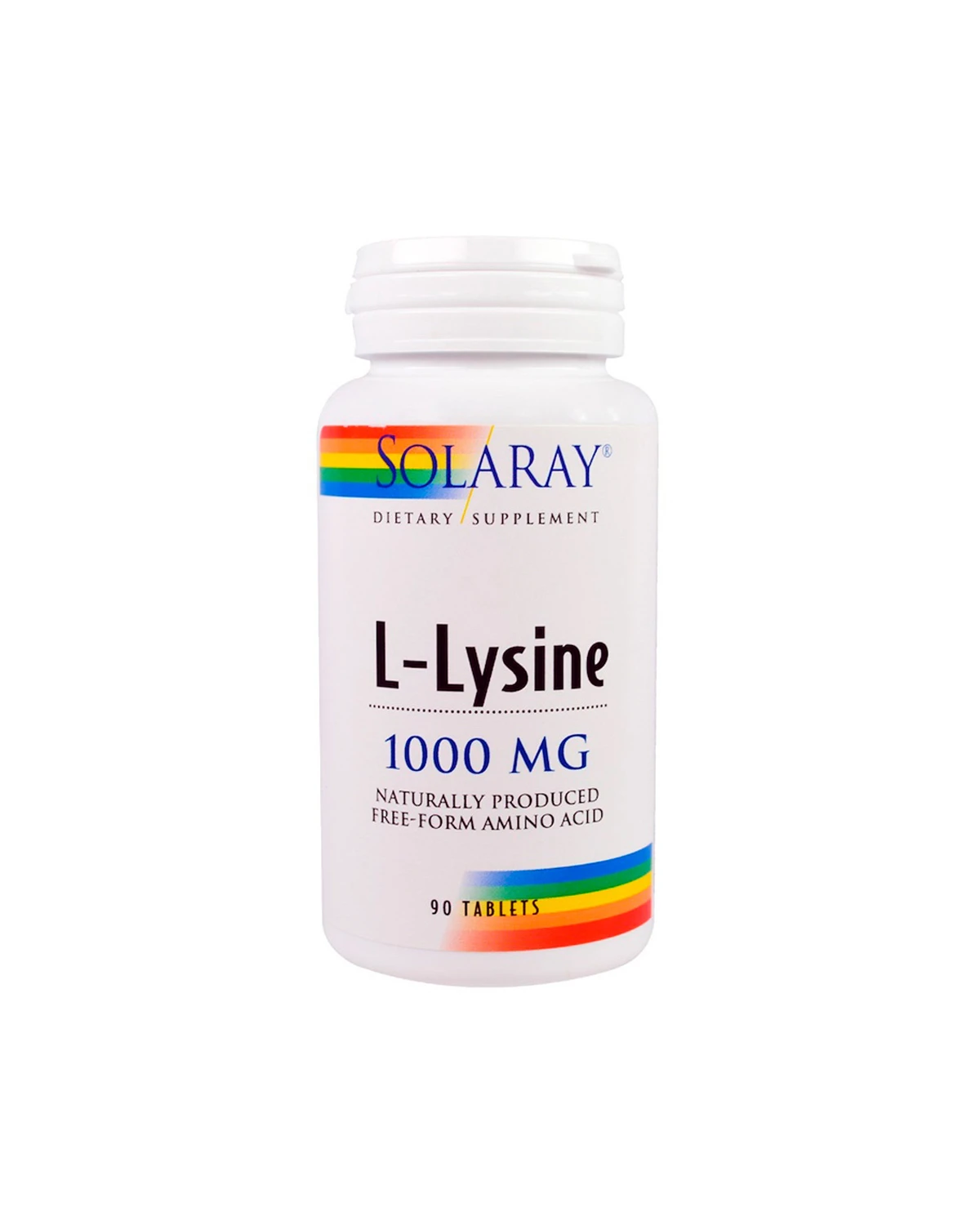 L-Лізин 1000 мг | 90 таб Solaray 20200387