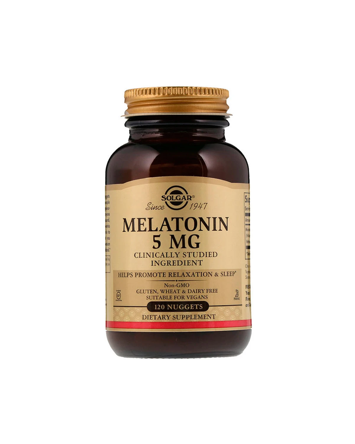 Мелатонін 5 мг | 120 таб Solgar 20200399