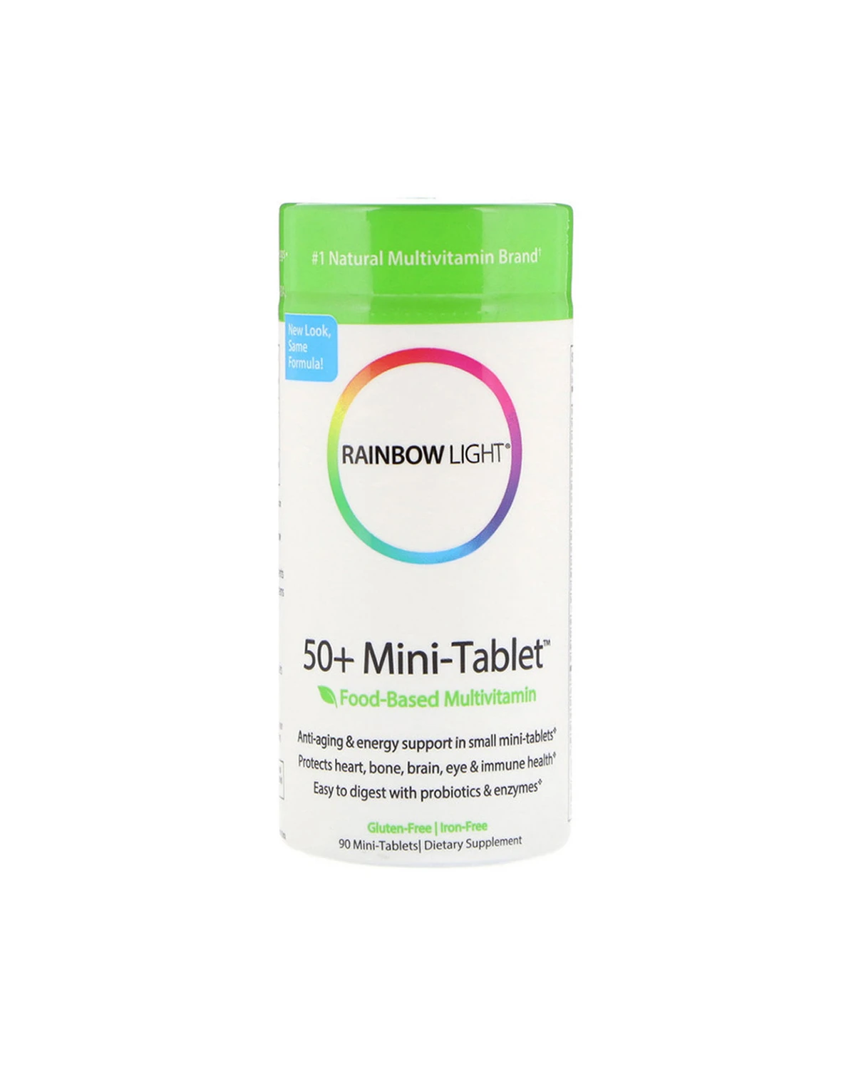Мультивітаміни 50+ | 90 міні-таб Rainbow Light 20200400
