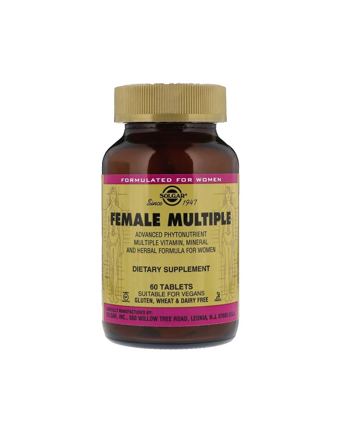 Мультивітаміни для жінок | 60 таб Solgar 20200404