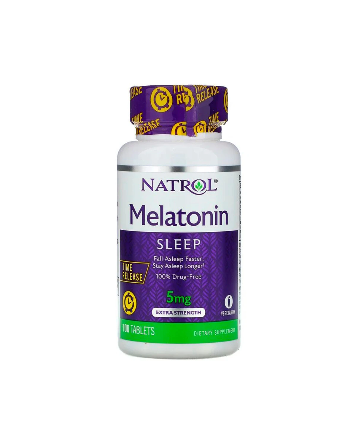 Мелатонін з повільним вивільненням 5 мг | 100 таб Natrol 20200788