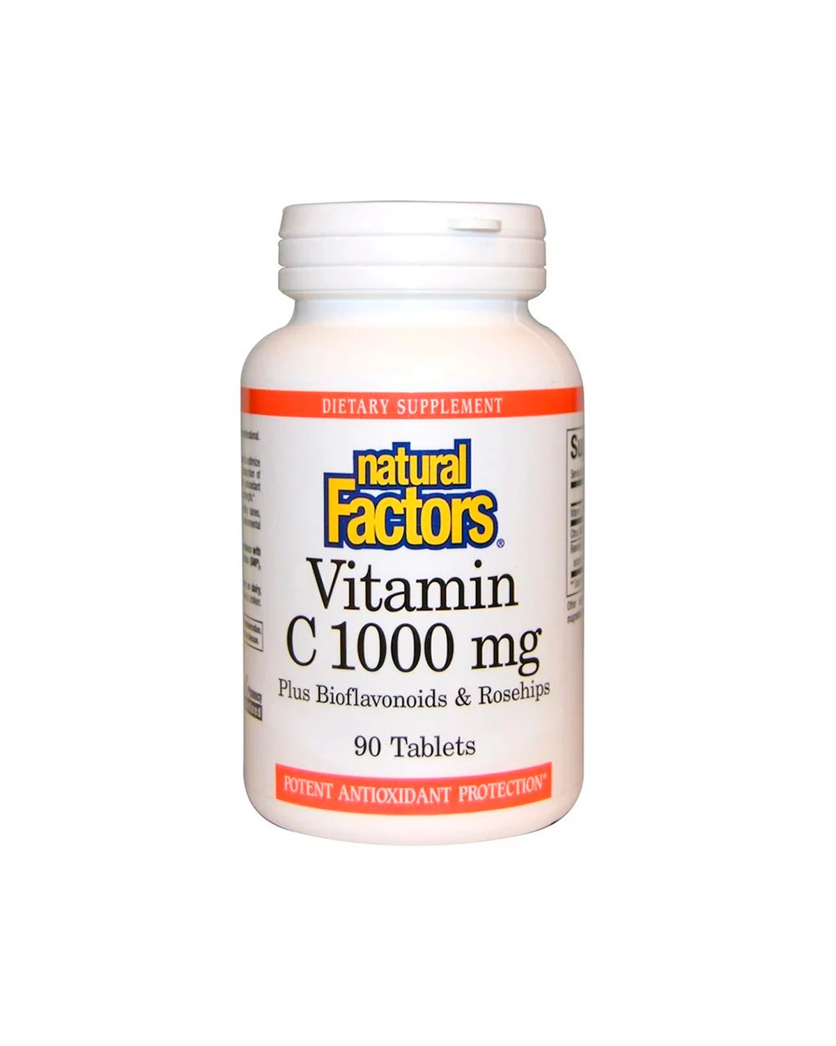 Вітамін С з біофлавоноїдами 1000 мг | 90 таб Natural Factors 20200795