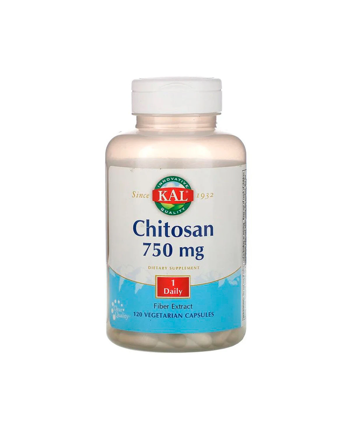 Хітозан 750 мг | 120 кап KAL 20201007