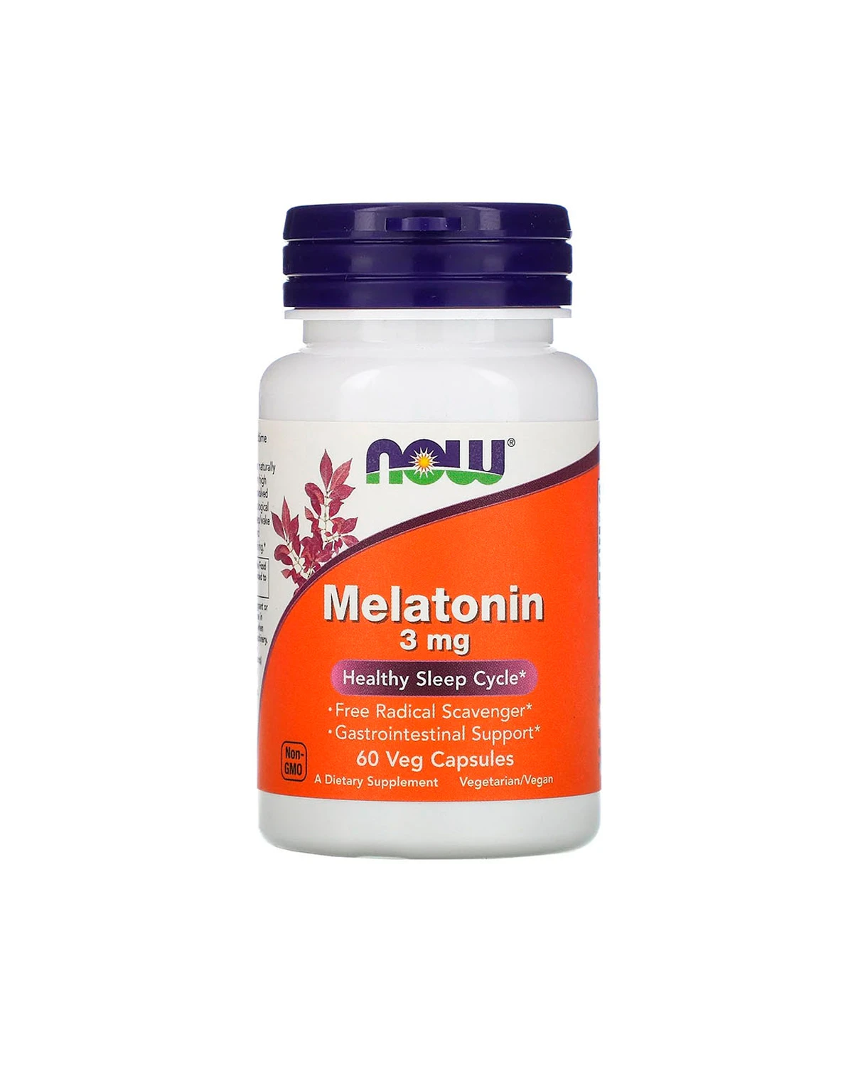 Мелатонін 3 мг | 60 кап Now Foods 20201043