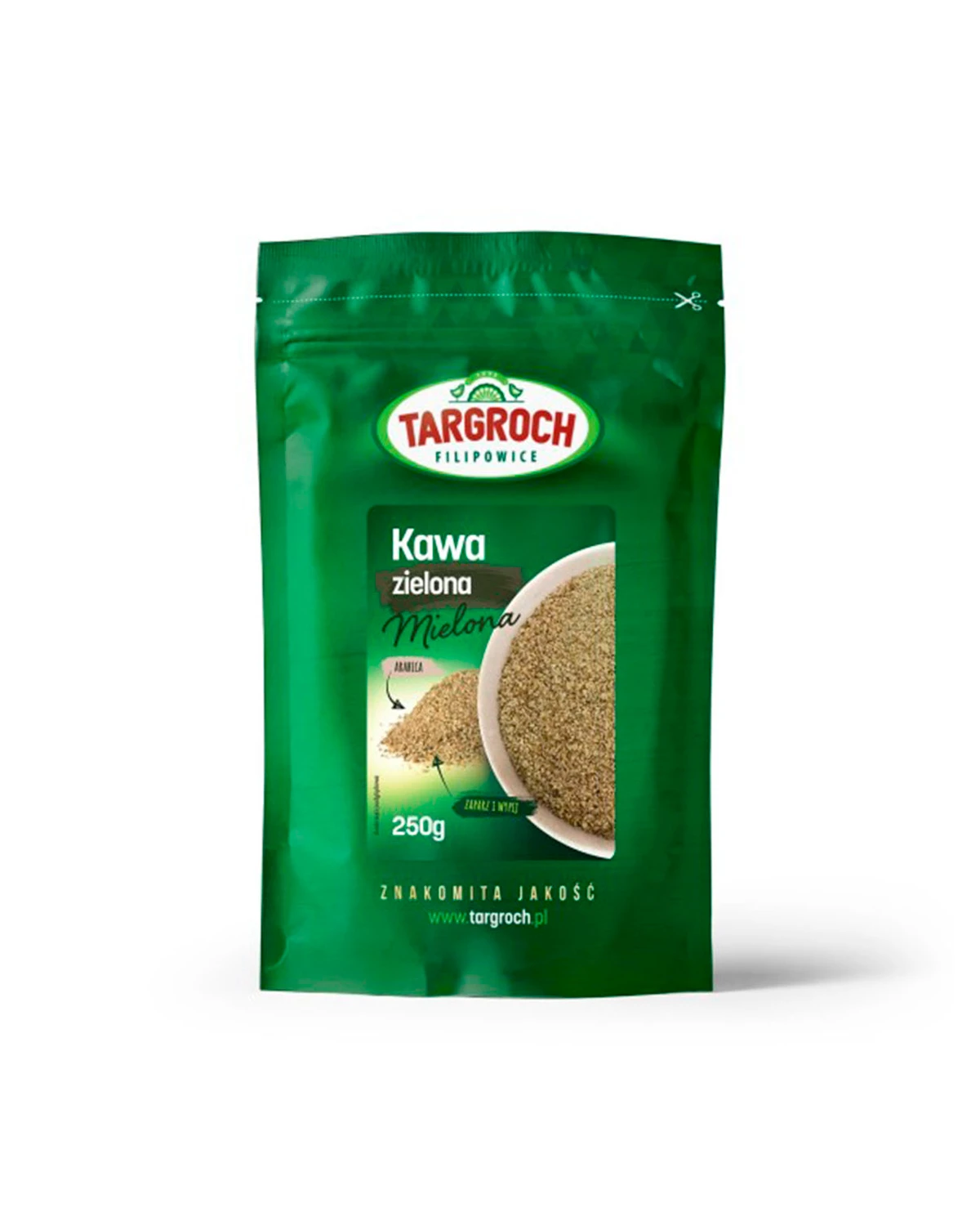 Мелена зелена кава | 250г Targroch 20201103