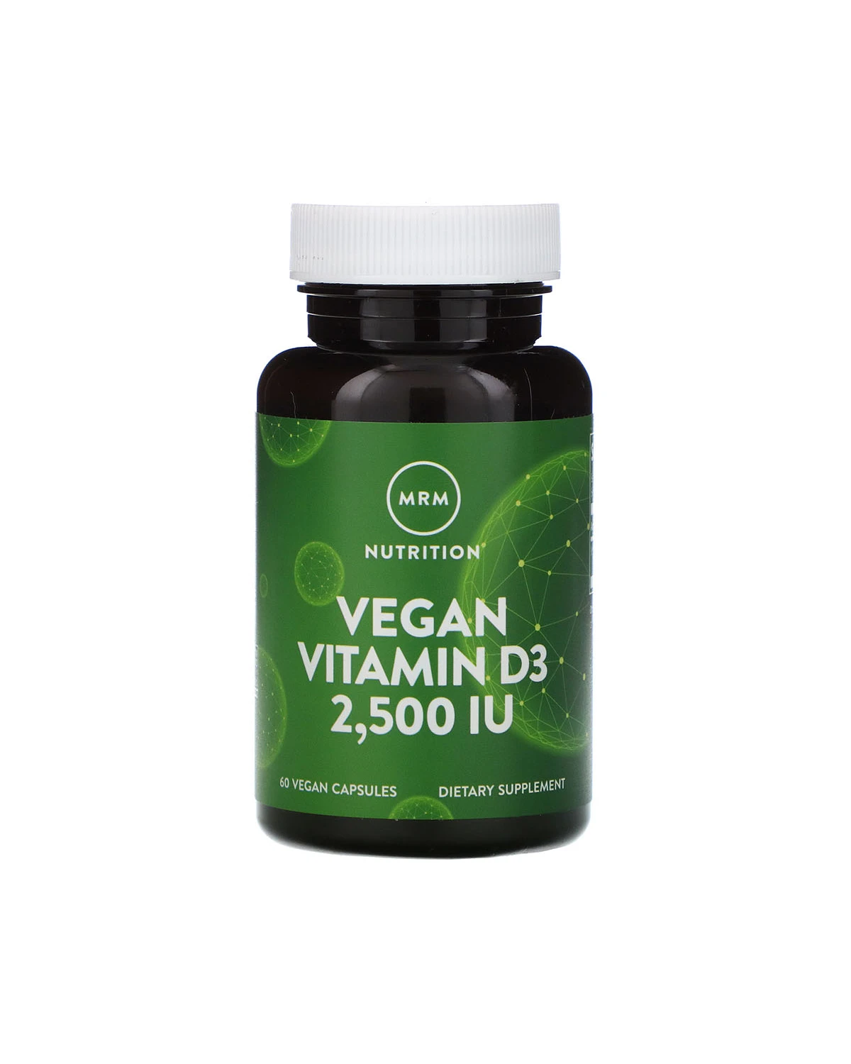 Витамин D3 для веганов 2500 МЕ | 60 кап MRM Nutrition 20201251