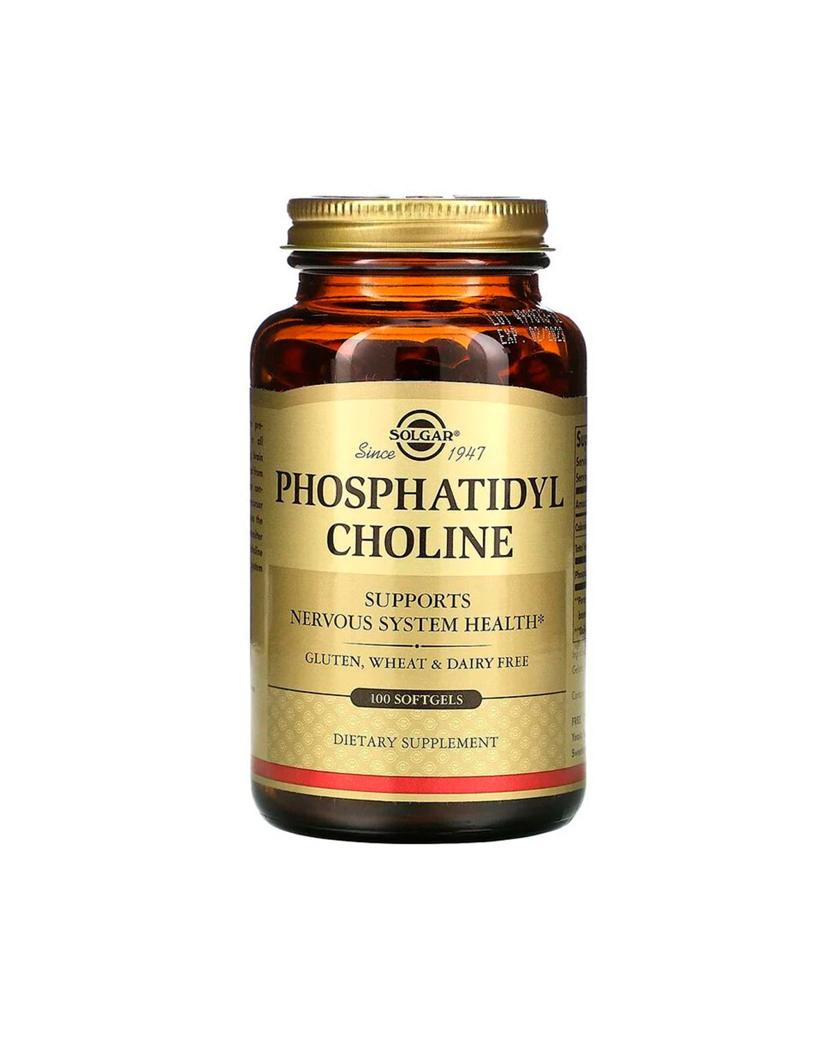 Фосфатидилхолін | 100 кап Solgar 20201354