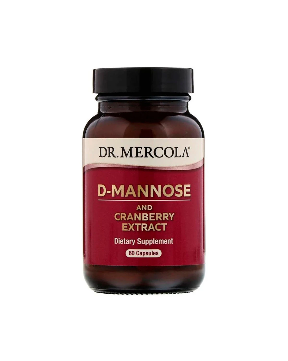 D-маноза та екстракт журавлини | 60 кап Dr. Mercola 20201518