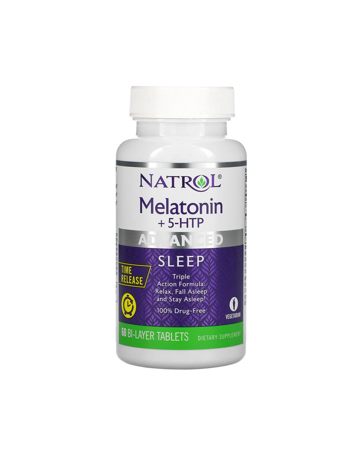 Мелатонин + 5-HTP | 60 таб Natrol 20201591