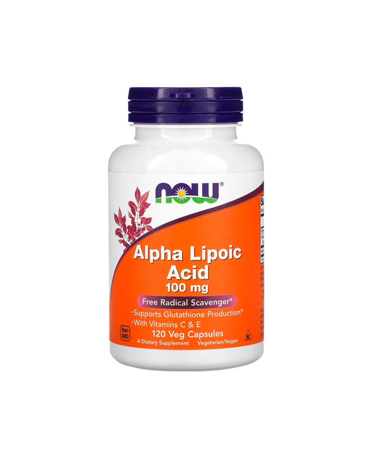 Альфа-ліпоєва кислота 100 мг | 120 кап Now Foods 20201858
