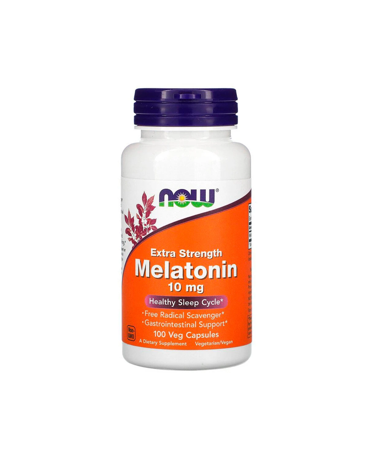 Мелатонін екстра сила 10 мг | 100 капсул Now Foods 20201860