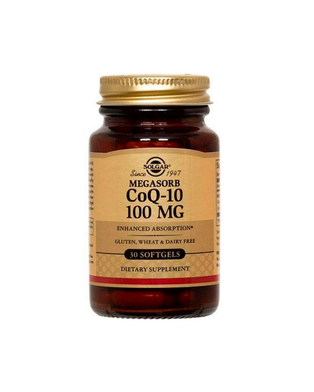 Коензим Q10 100 мг | 30 кап Solgar 20201903