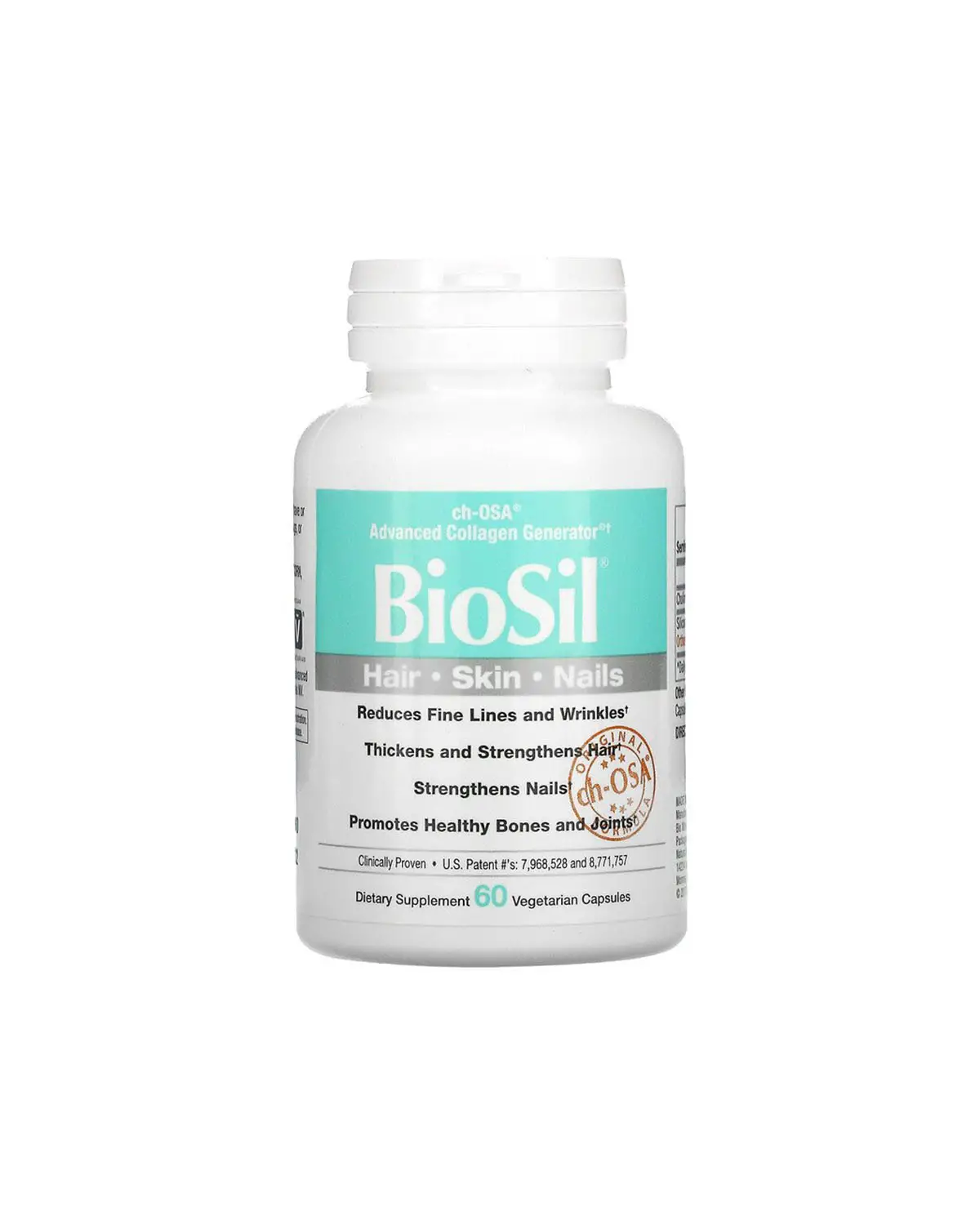 Біосил - генератор колагену | 60 кап BioSil by Natural Factors 20202369
