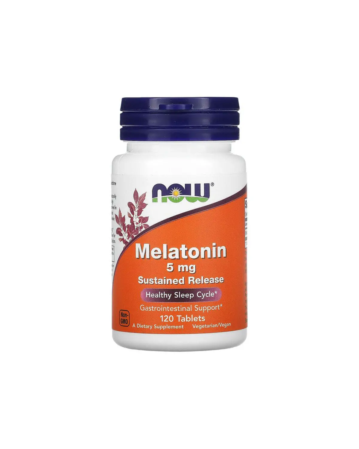 Мелатонін 5 мг | 120 таб Now Foods 20202381