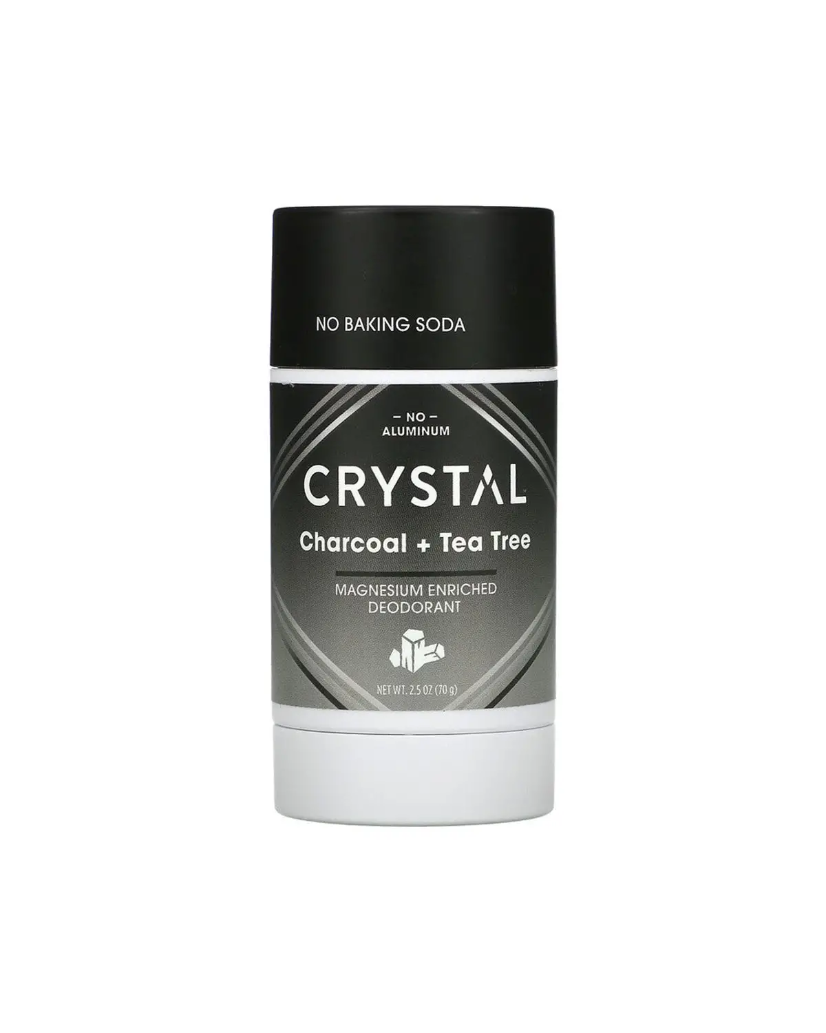 Дезодорант с магнием древесный уголь + чайное дерево | 70 г Crystal Body Deodorant 20202726