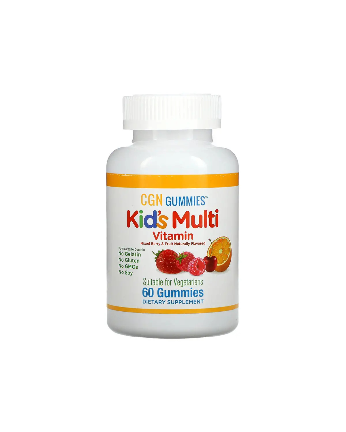 Мультивітаміни для дітей | 60 жув таб California Gold Nutrition 20202854