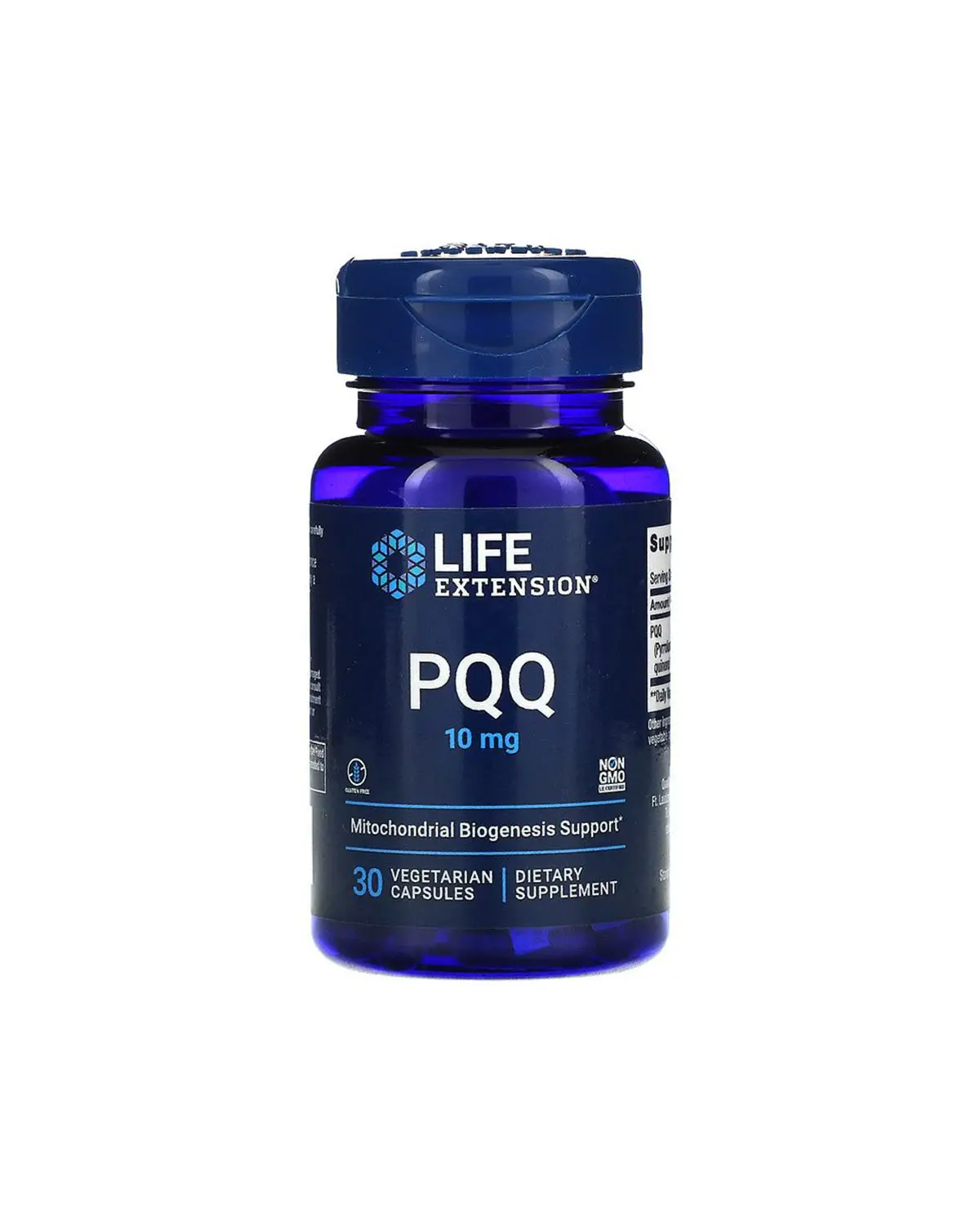 PQQ (пірролохінолінхінон) 10 мг | 30 кап Life Extension 20202900