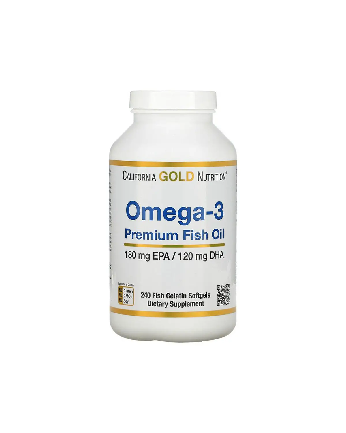 Омега-3 | 240 кап California Gold Nutrition 20202968