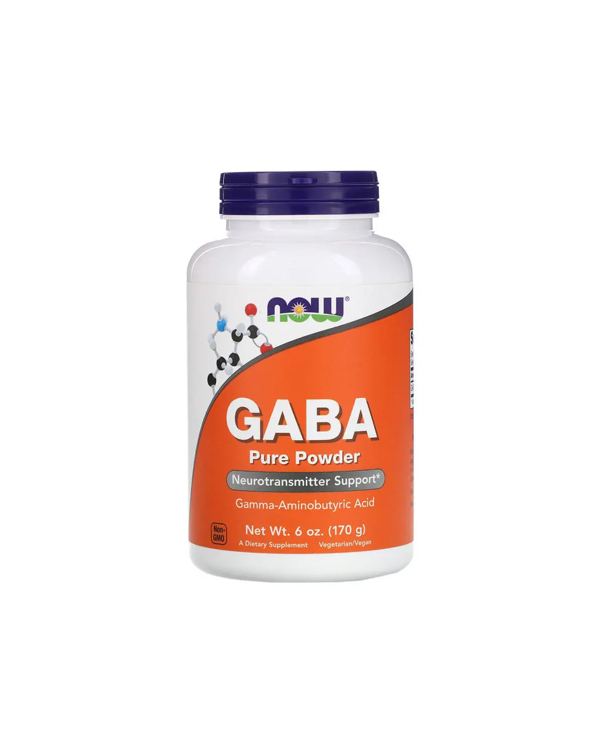 Гамма-аміномасляна кислота (GABA) порошок | 170 г Now Foods 20203018
