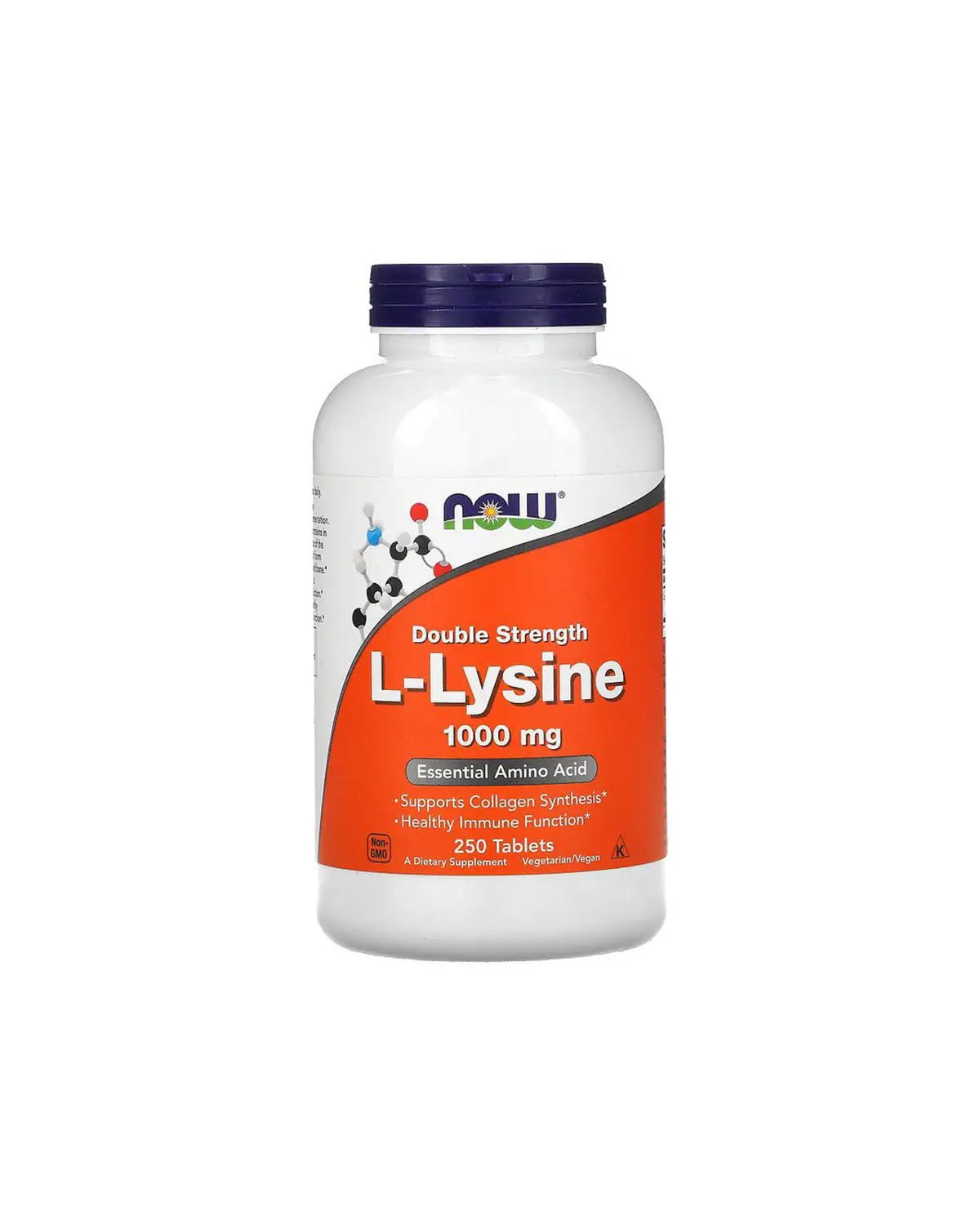 L-Лізин 1000 мг | 250 таб Now Foods 20203041