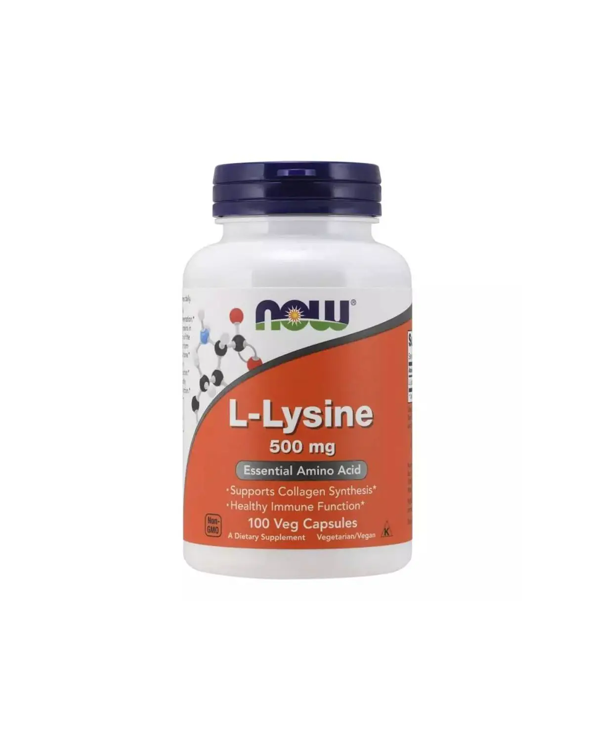 L-Лізин 500 мг | 100 кап Now Foods 20203042