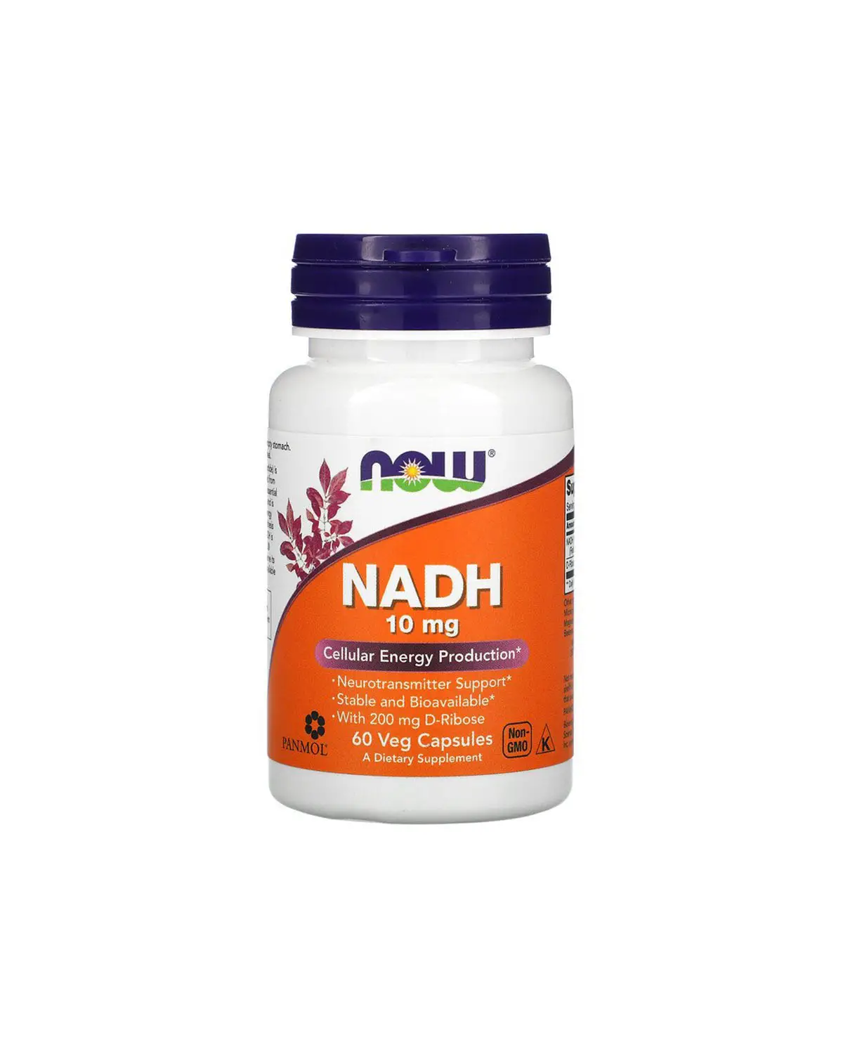 Никотинамидадениндинуклеотид NADH 10 мг | 60 кап Now Foods 20203066