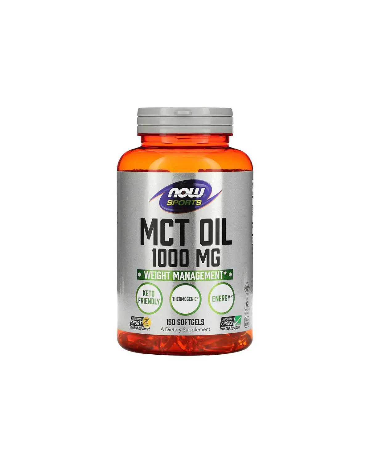 Олія MCT 1000 мг | 150 кап Now Foods 20203288