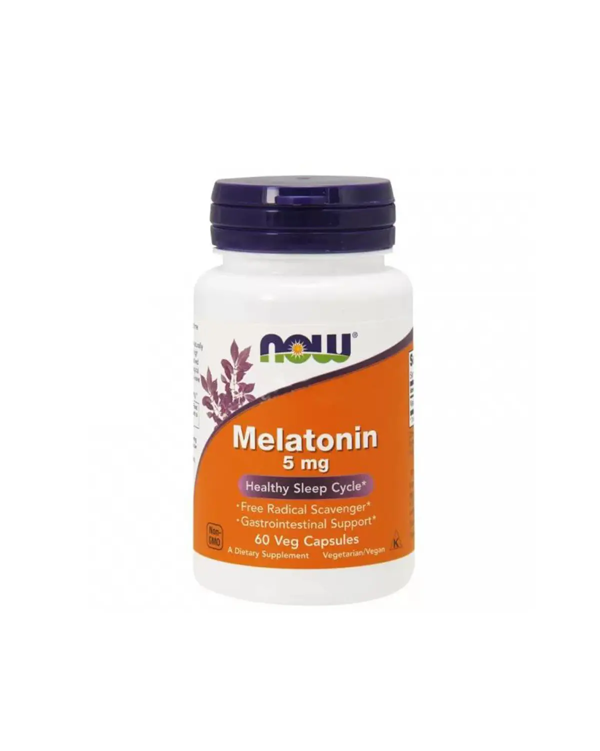 Мелатонін 5 мг | 60 кап Now Foods 20203301