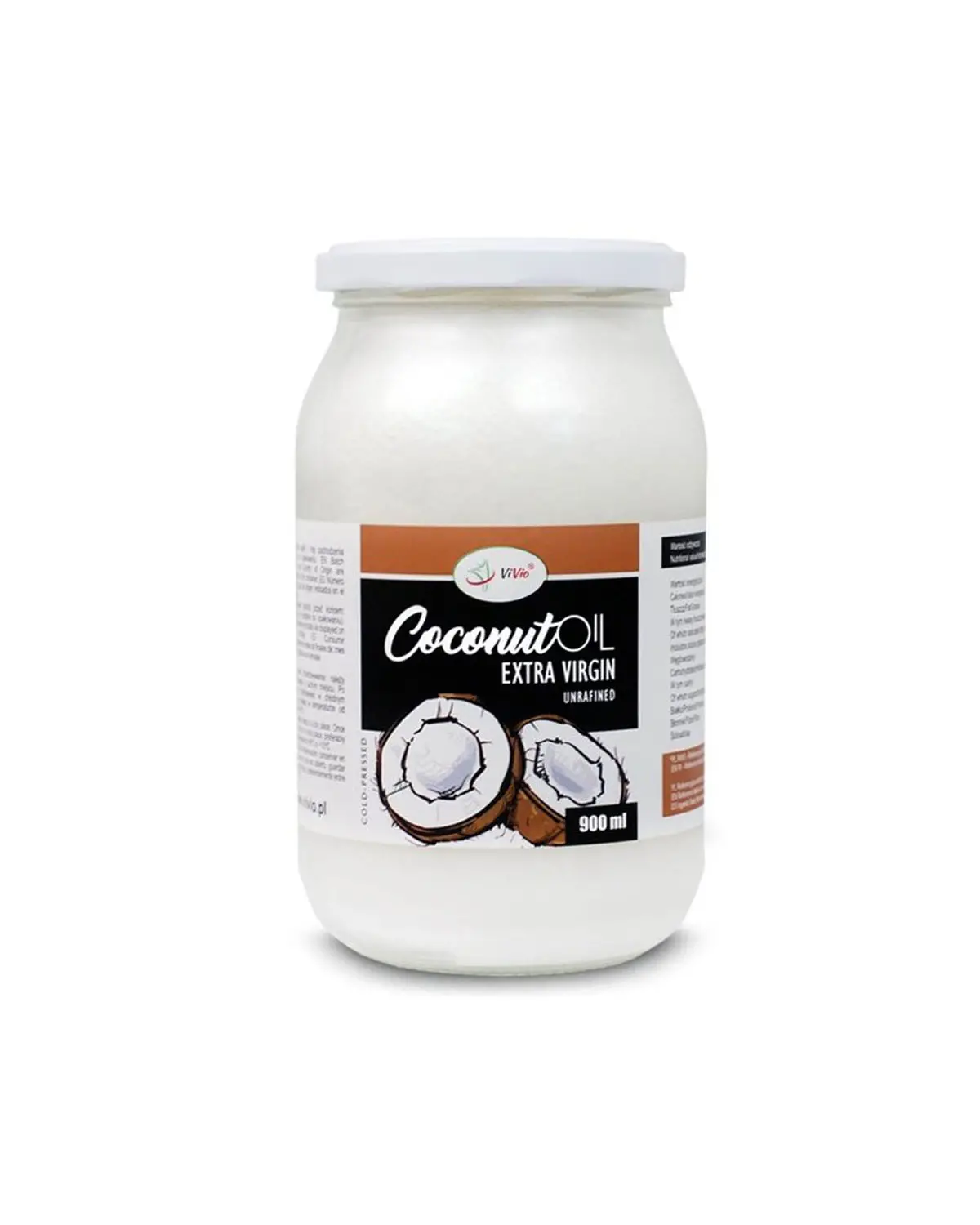 Кокосова олія холодного віджиму | 900 мл Vibio 20203565