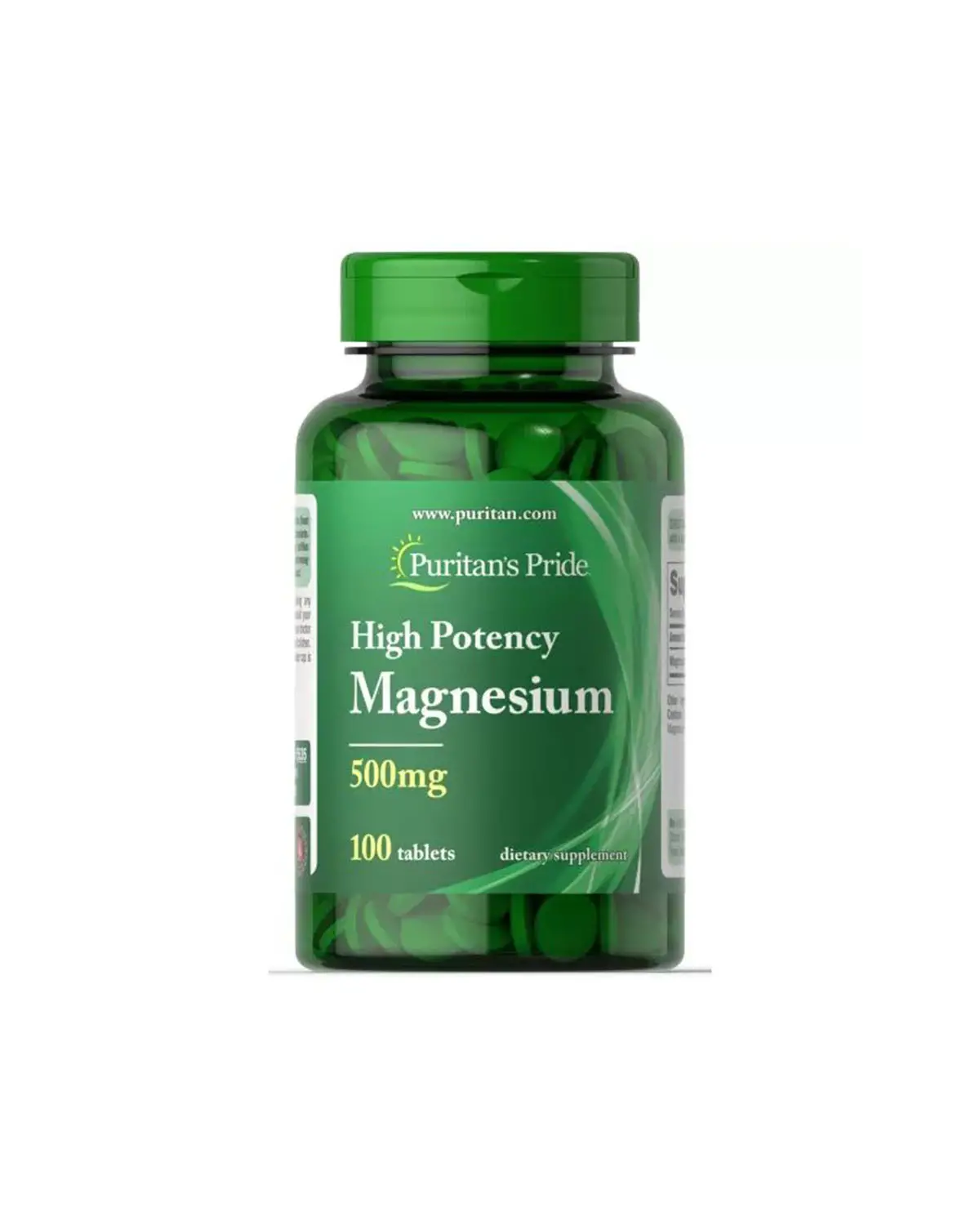 Магній 500 мг | 100 таб Puritan's Pride 20203579