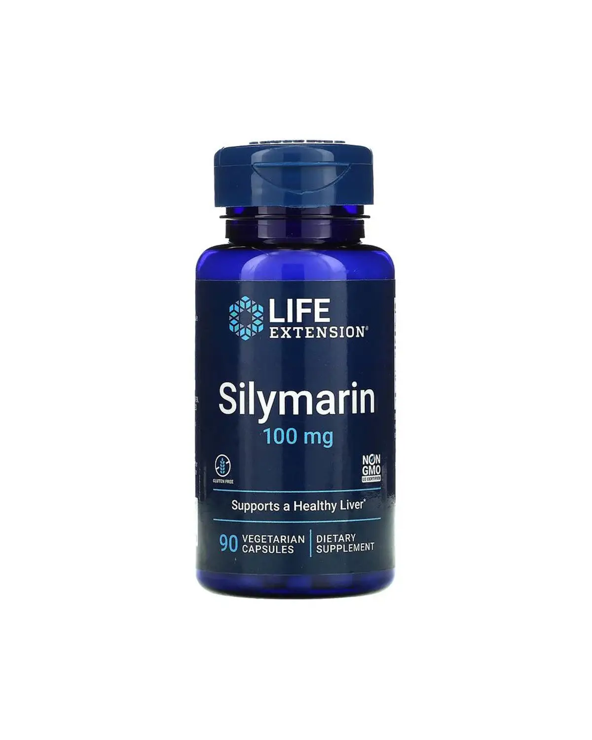 Силимарин (расторопша) 100 мг | 90 кап Life Extension 20203634