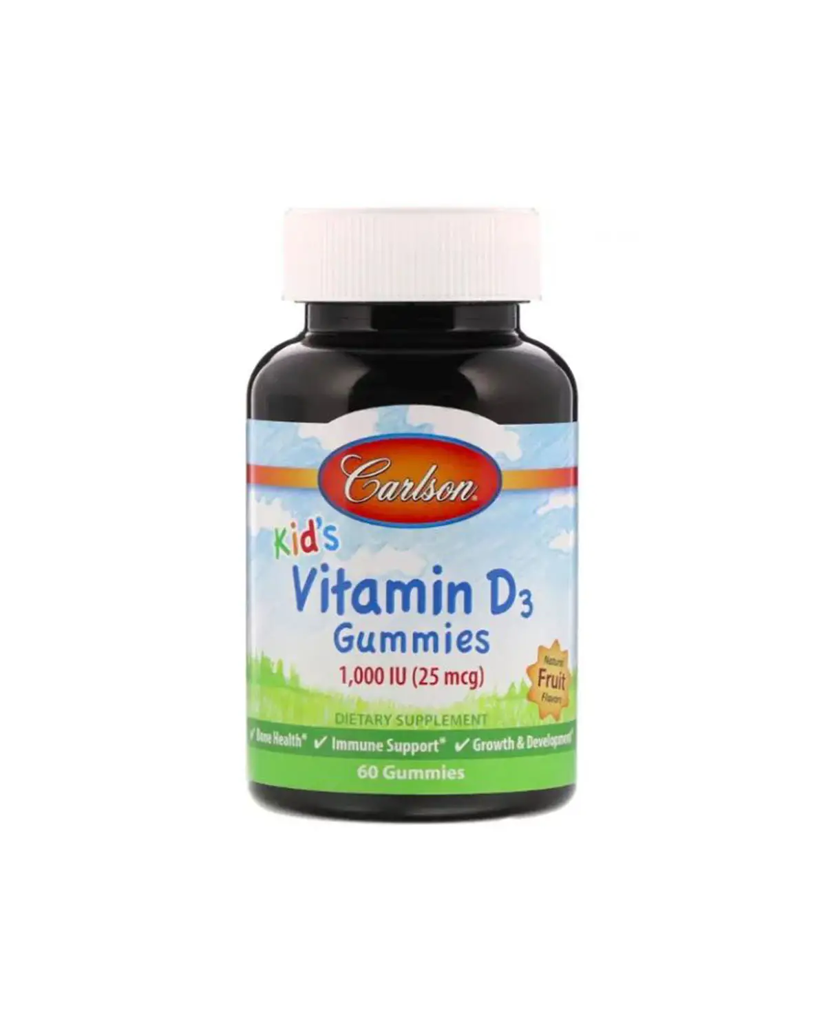Витамин D3 1000 МЕ | 60 жев конфет Carlson Labs 20203687