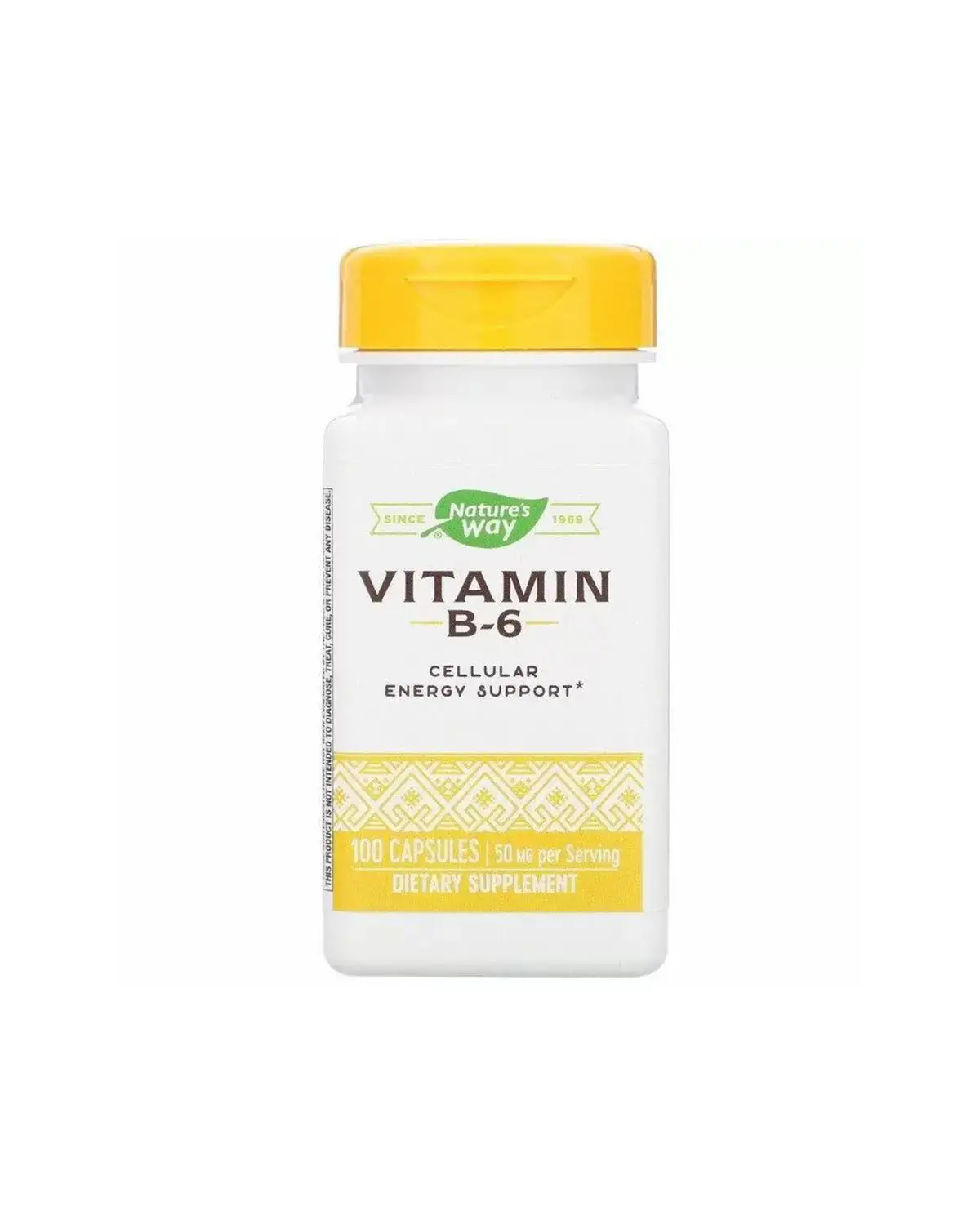 Вітамін B6 50 мг | 100 кап Nature's Way 20203819