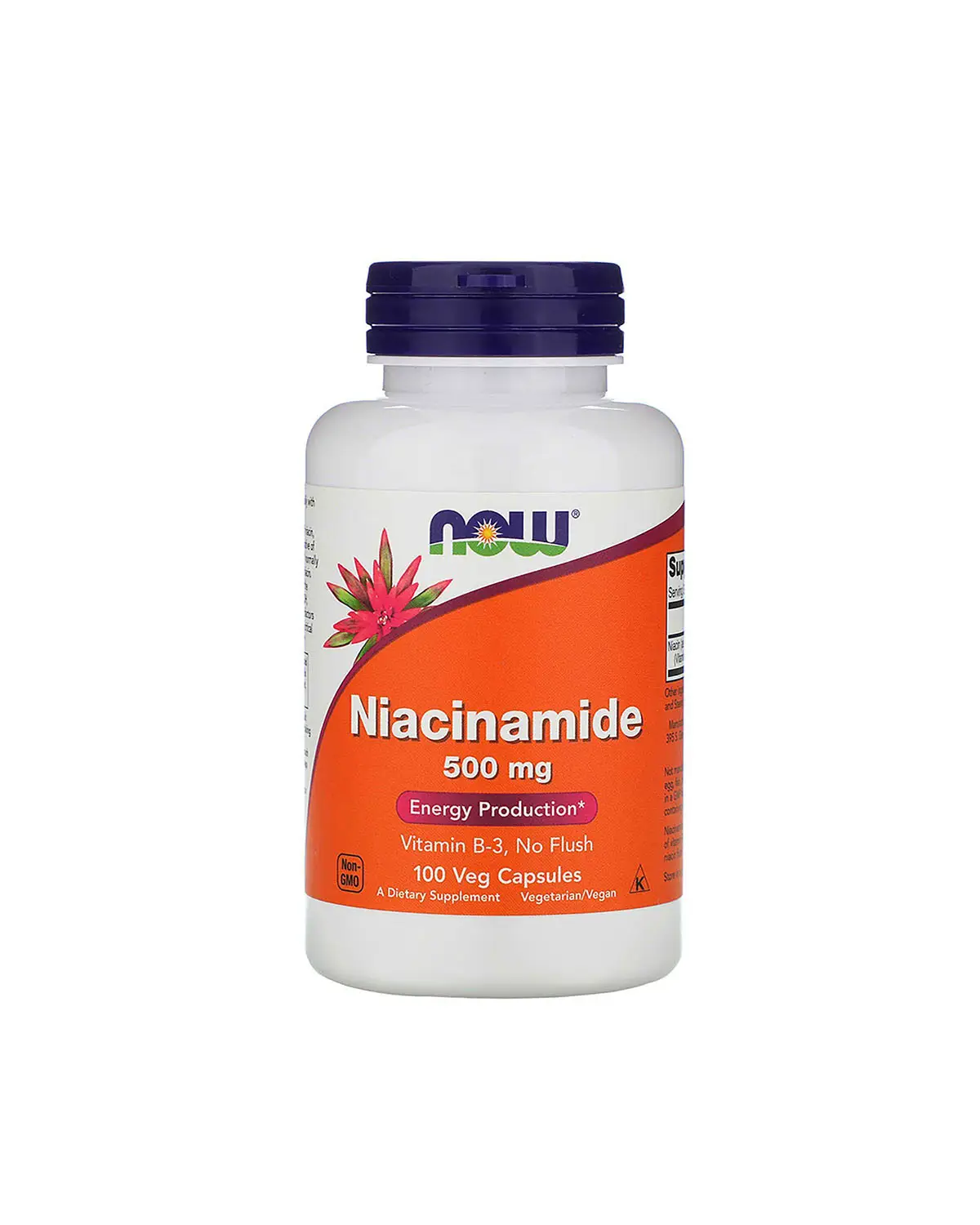 Ниацинамид 500 мг | 100 кап Now Foods 202040439