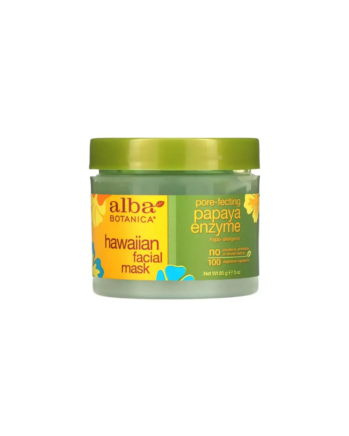 Маска для обличчя з ферментом папаї | 85 г Alba Botanica 202040507